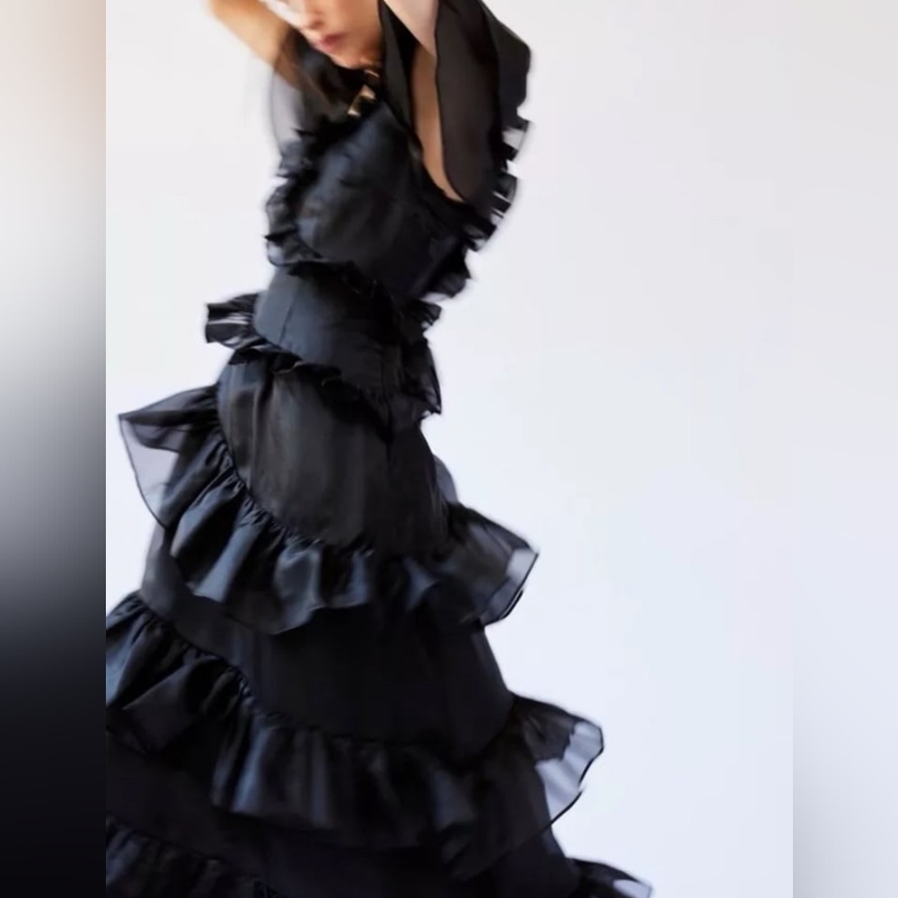 NEW Selkie Caviar Elfin Dress - Free People Exclusive - Picture 4 of 9